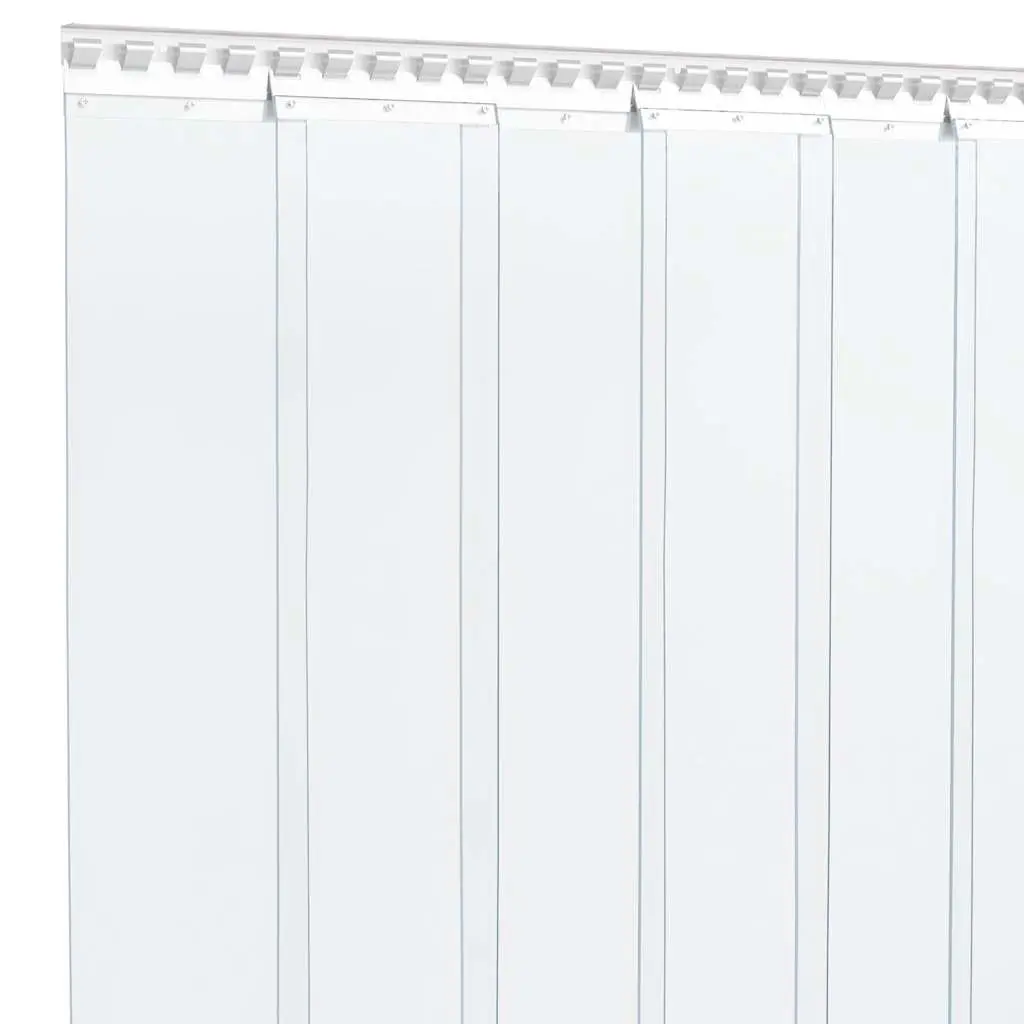 PVC Strip Curtain Roll Transparent 300mm Width 25m