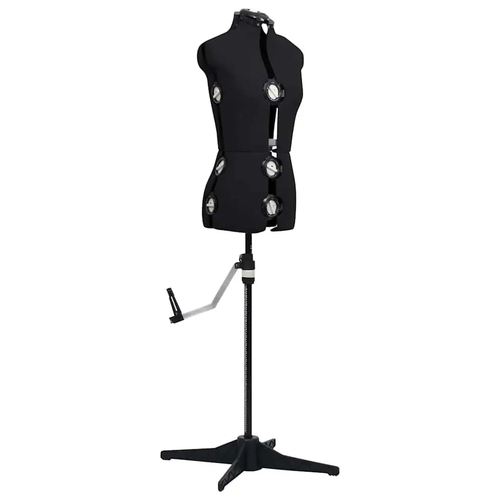 Adjustable Dress Form Mannequin Black S Size 33-40