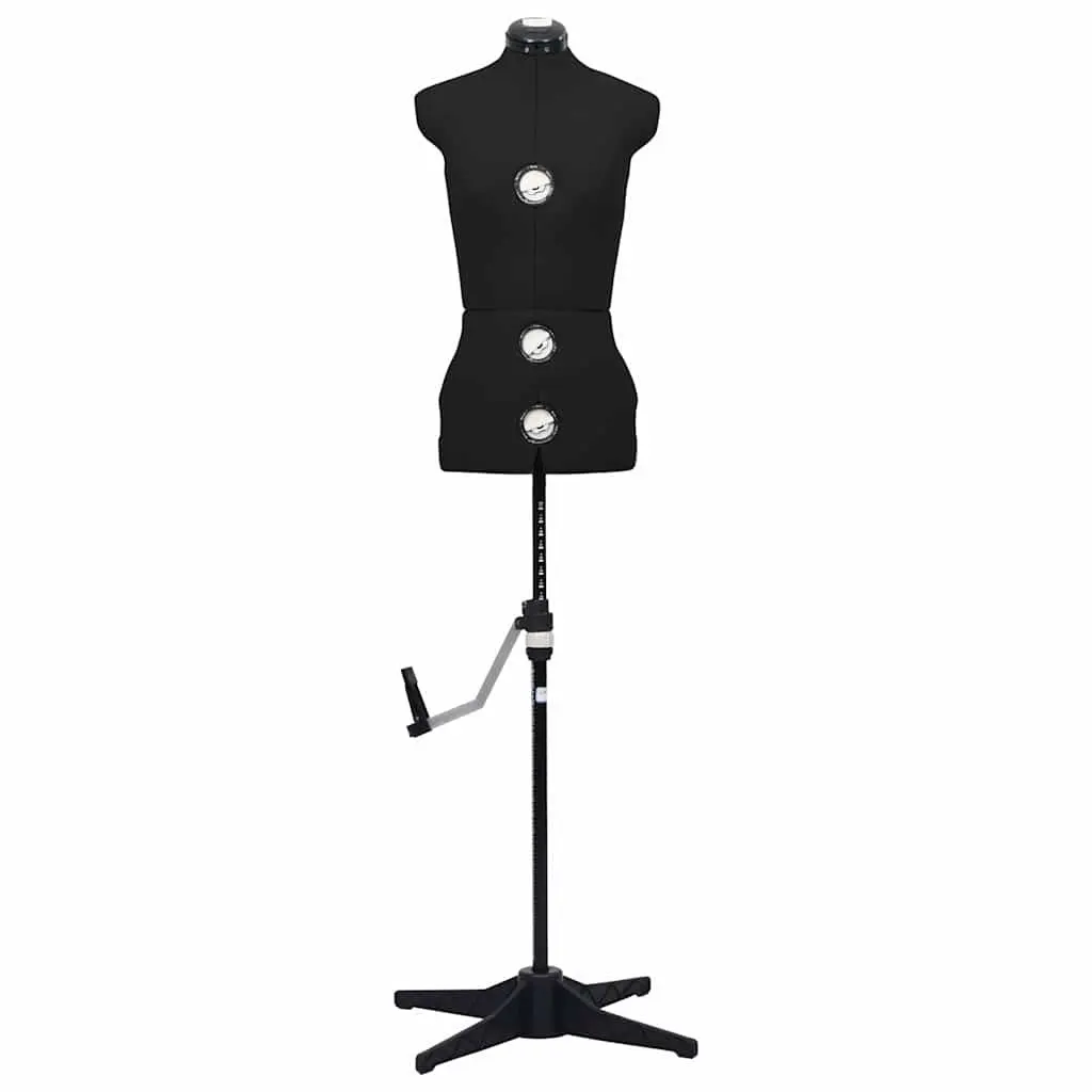 Adjustable Dress Form Mannequin Black S Size 33-40