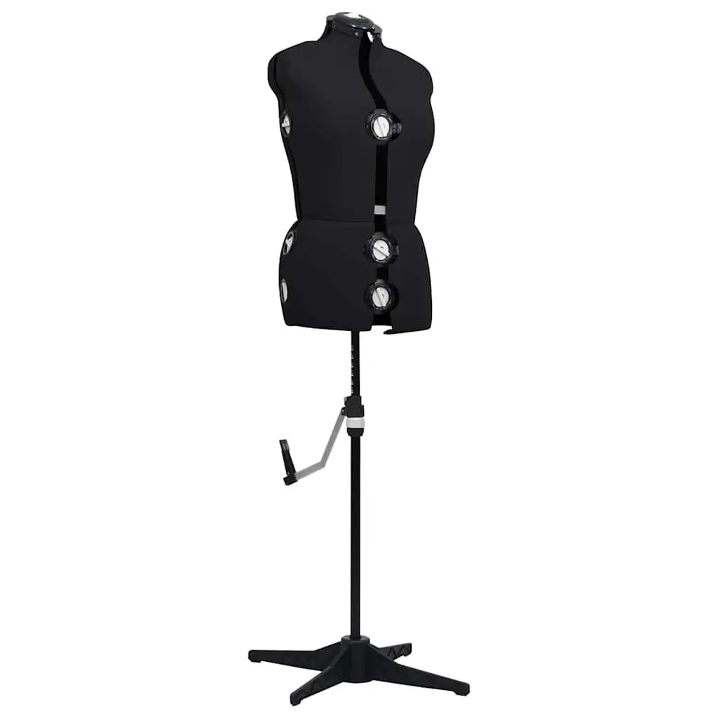Adjustable Dress Form for Designers Black M Size