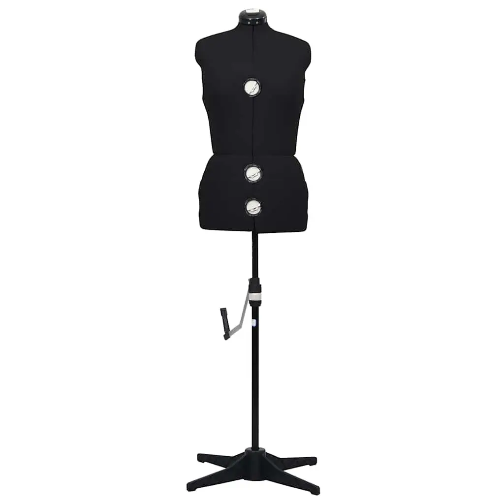Adjustable Dress Form for Designers Black M Size