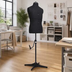 Adjustable Male Dress Form Mannequin for Clothing Display