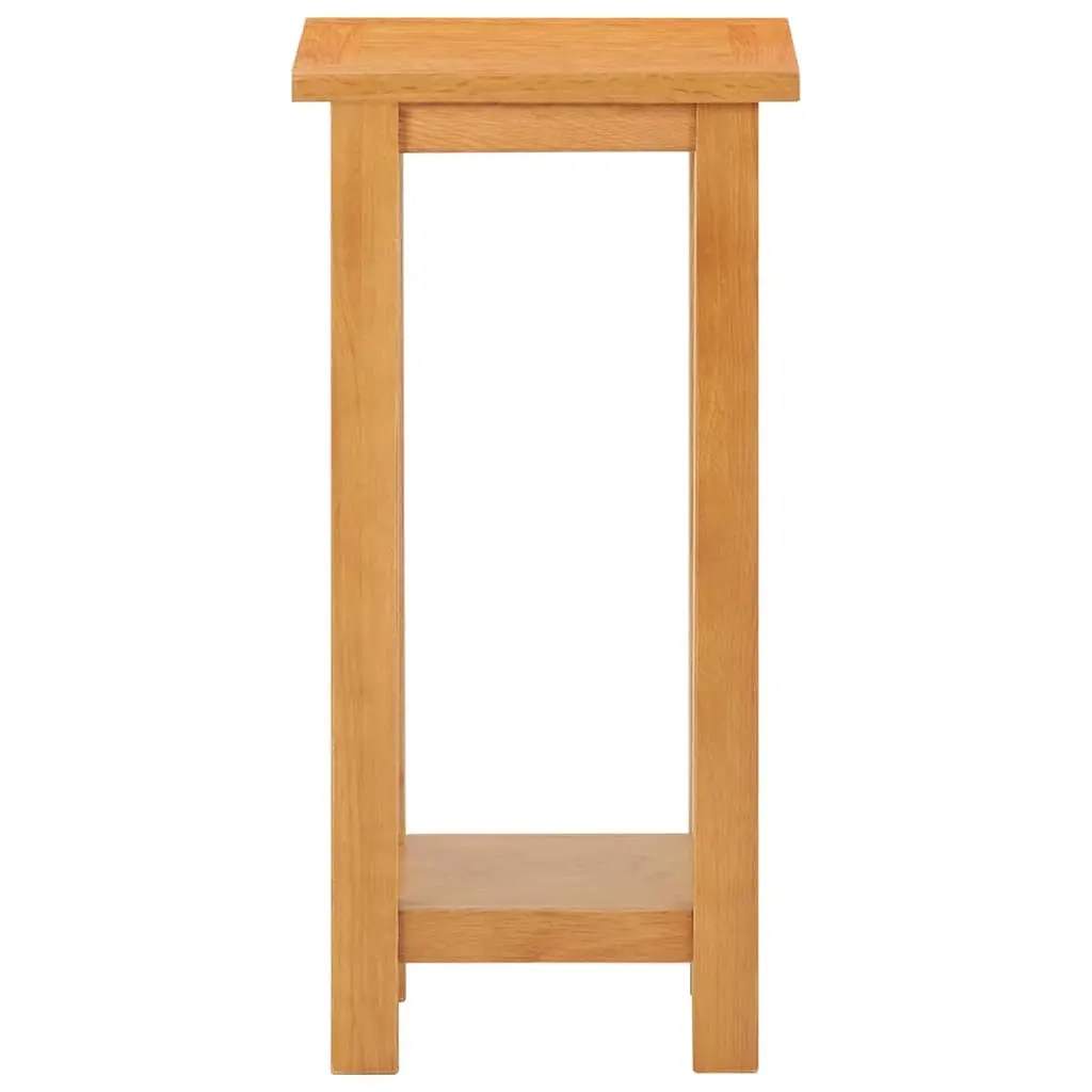 Accent Side Table with Shelf for Living Room