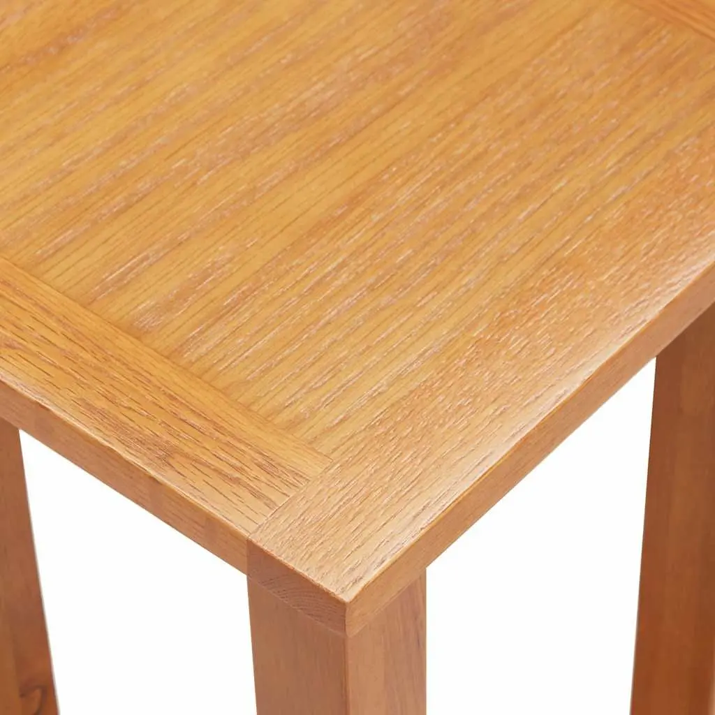 Accent Side Table with Shelf for Living Room