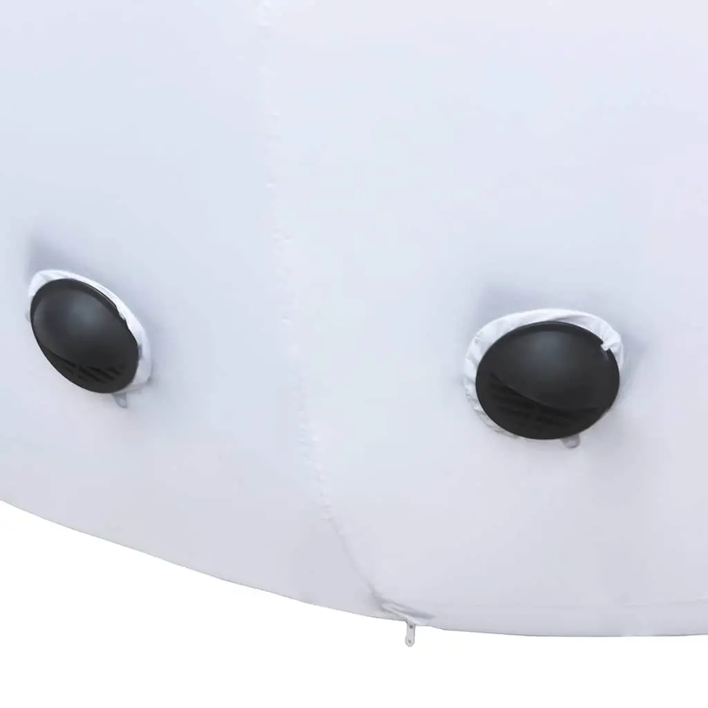 XXL Inflatable Snowman Decoration 600cm with LED Lights