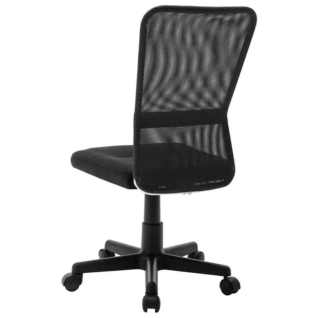 Black Mesh Office Chair with Height Adjustment