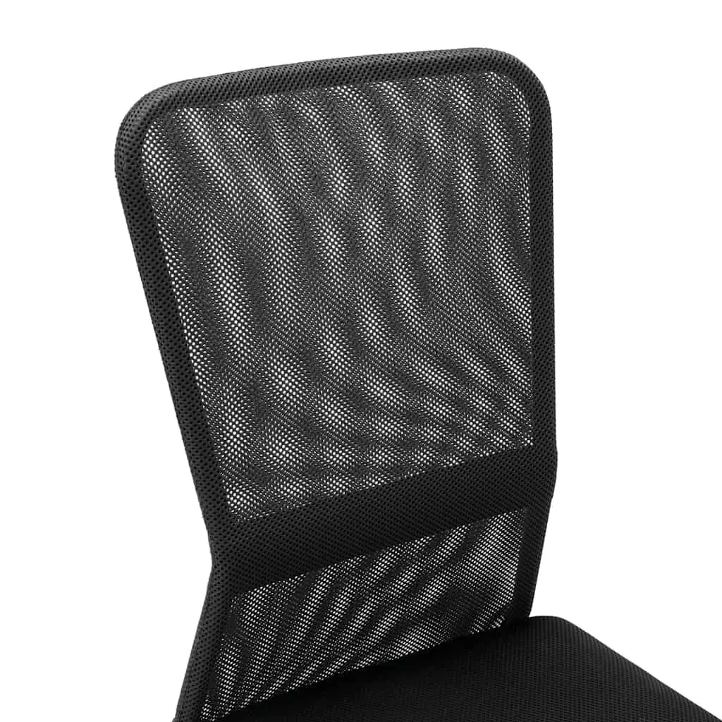 Black Mesh Office Chair with Height Adjustment