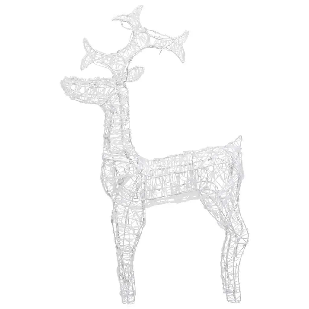 Standing Reindeer Christmas Decor with 90 LEDs