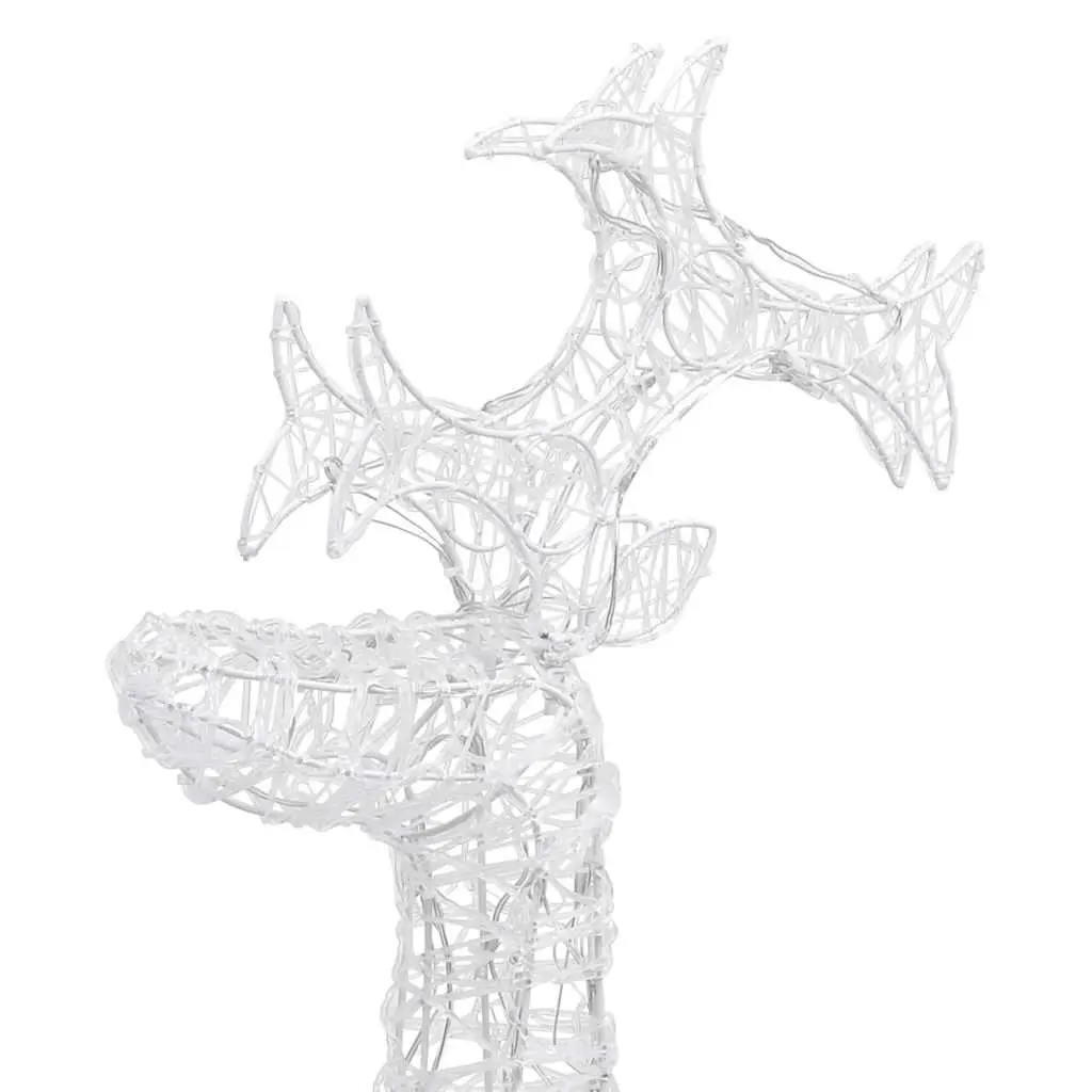 Standing Reindeer Christmas Decor with 90 LEDs