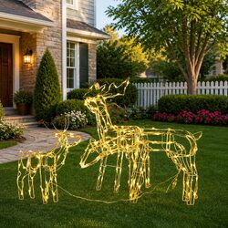 Premium Christmas Reindeer LED Light Display with 229 LEDs