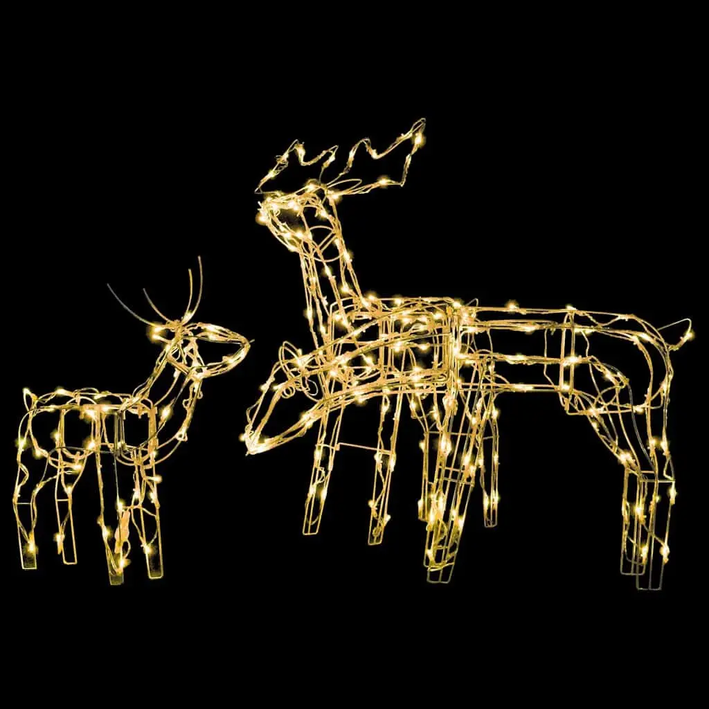 Christmas Reindeer LED Light Display with 229 LEDs