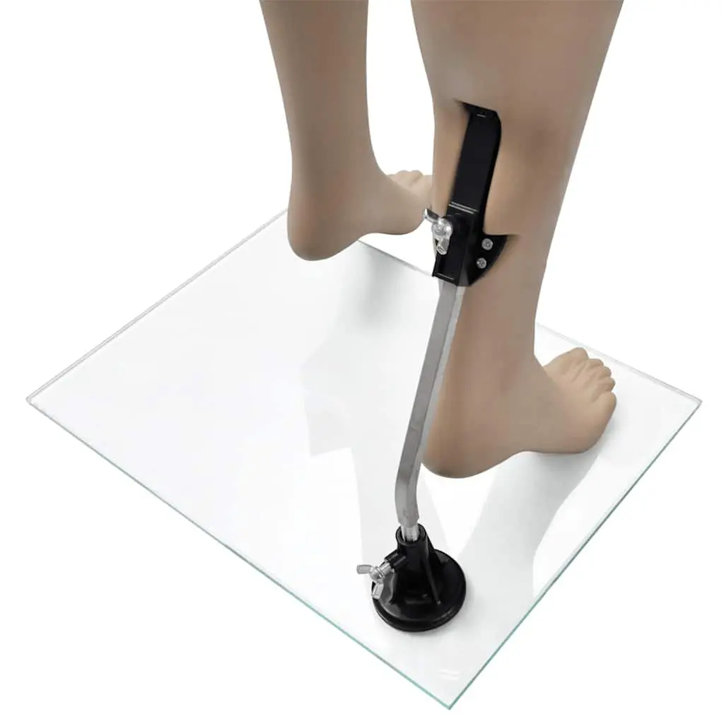 Female Mannequin PE Material Beige Display Torso 360° Rotating Arms Retail Shop