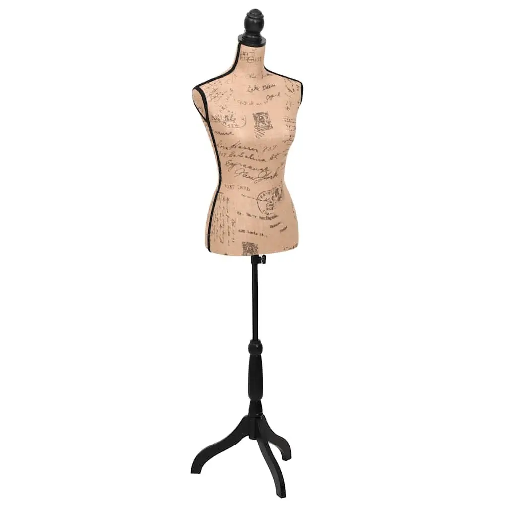 Adjustable Female Bust Mannequin for Fashion Display