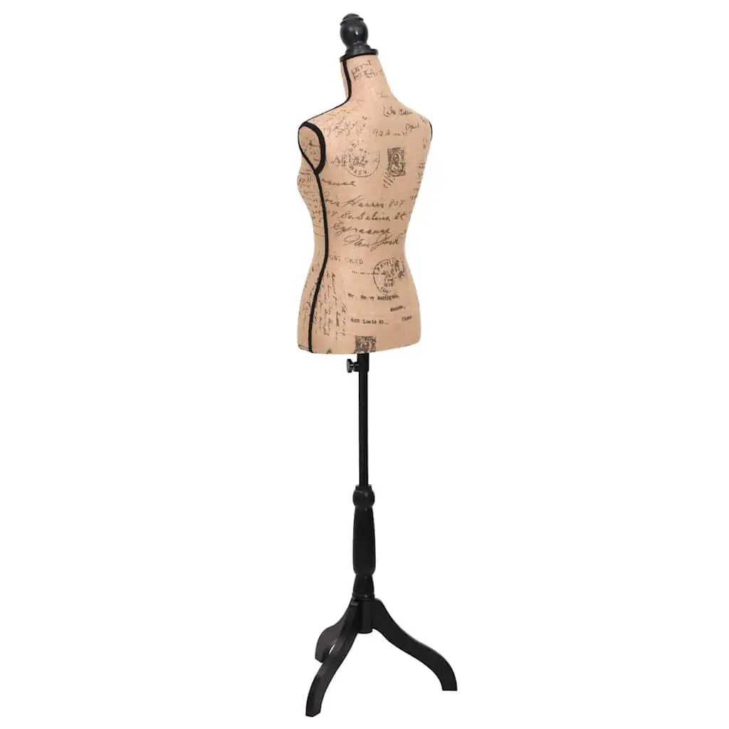 Adjustable Female Bust Mannequin for Fashion Display