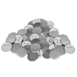Premium Quality PinBack Button Parts 44mm - 500 Pack