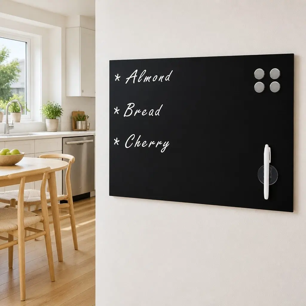 Magnetic Glass Dry Erase Board 60x40cm