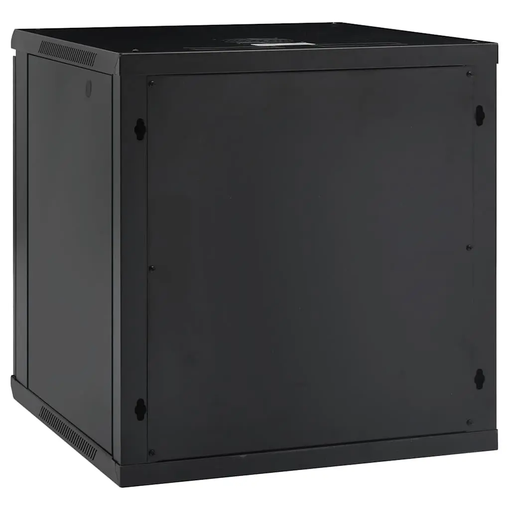 12U Network Cabinet Cold-rolled Steel 600 x 600 x 640 mm Black