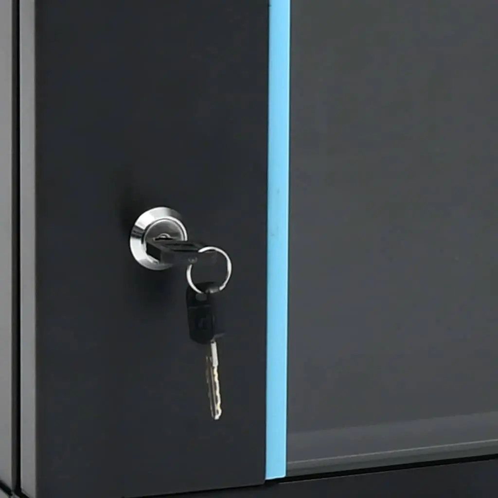 12U Network Cabinet Cold-rolled Steel 600 x 600 x 640 mm Black