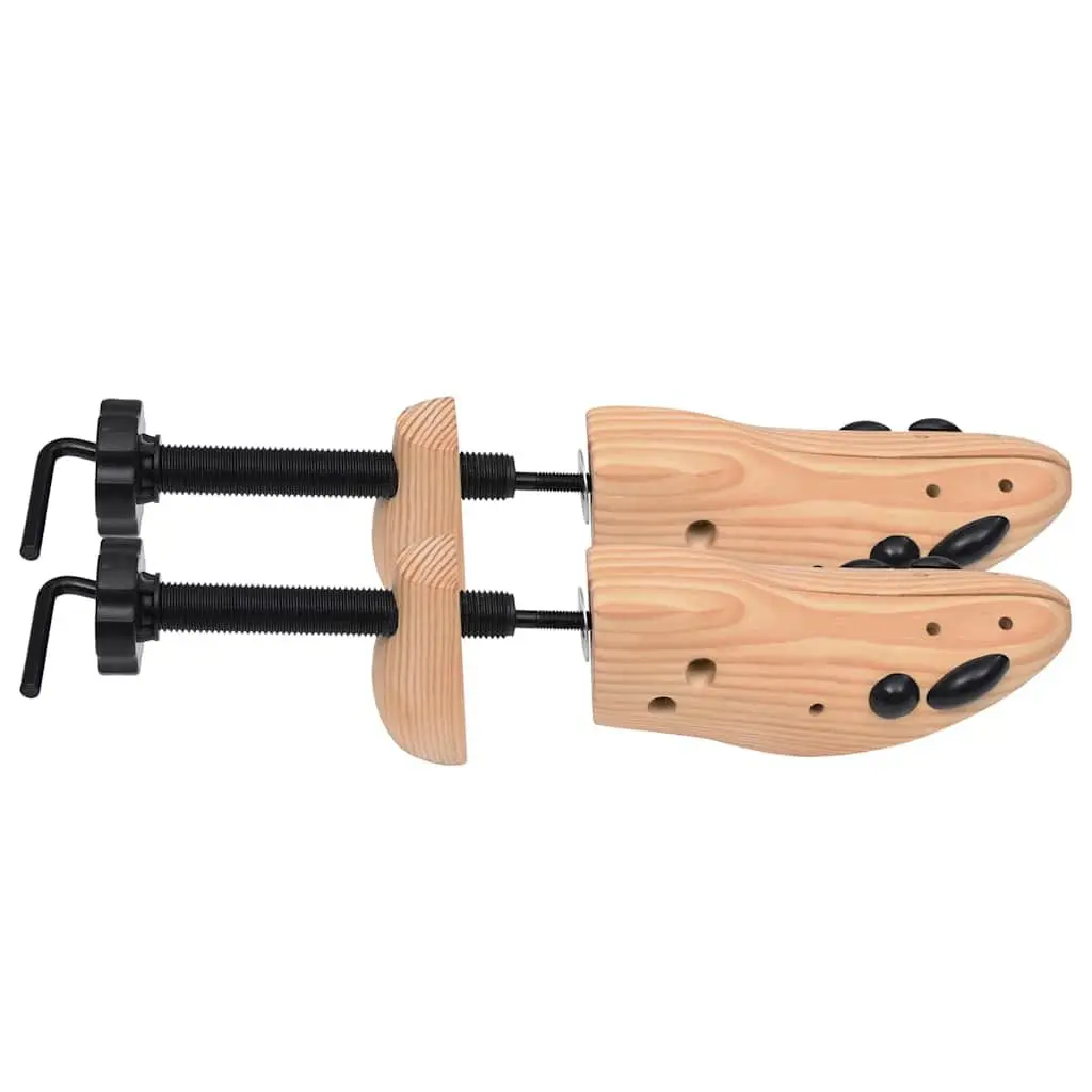 Shoe Trees Size 36-40 Wooden Shoe Shapers Stretchers Moisture Absorbing