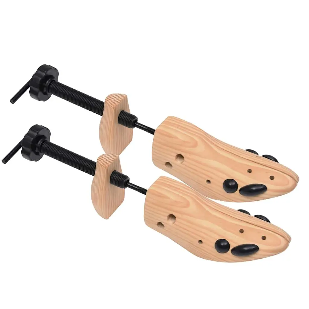 Shoe Trees Solid Pine Wood Size 41-46 Brown