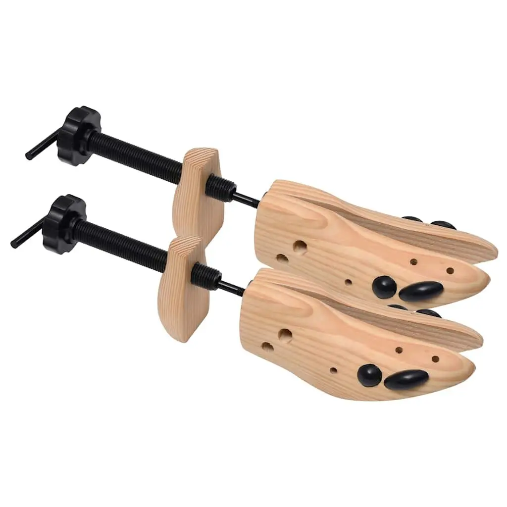 Shoe Trees Solid Pine Wood Size 41-46 Brown