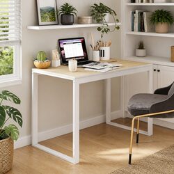 Modern Industrial Style Computer Desk for Home Office