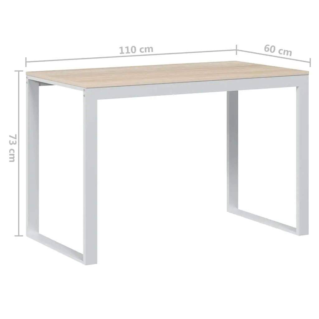 Industrial Style Computer Desk for Home Office