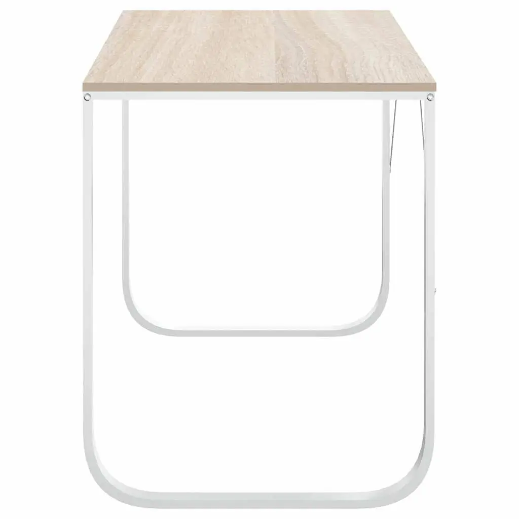 Engineered Wood Metal Frame Computer Desk