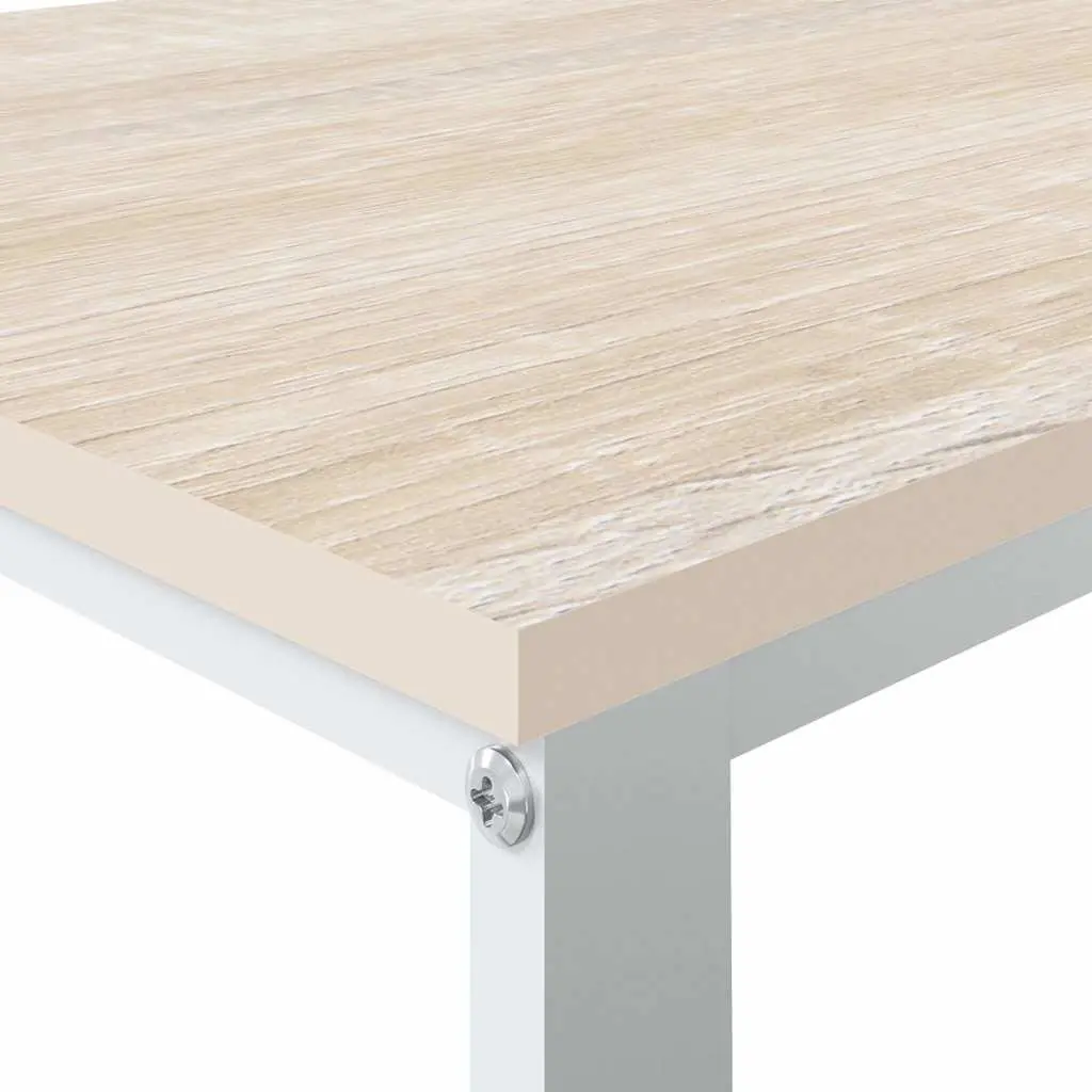 Engineered Wood Metal Frame Computer Desk