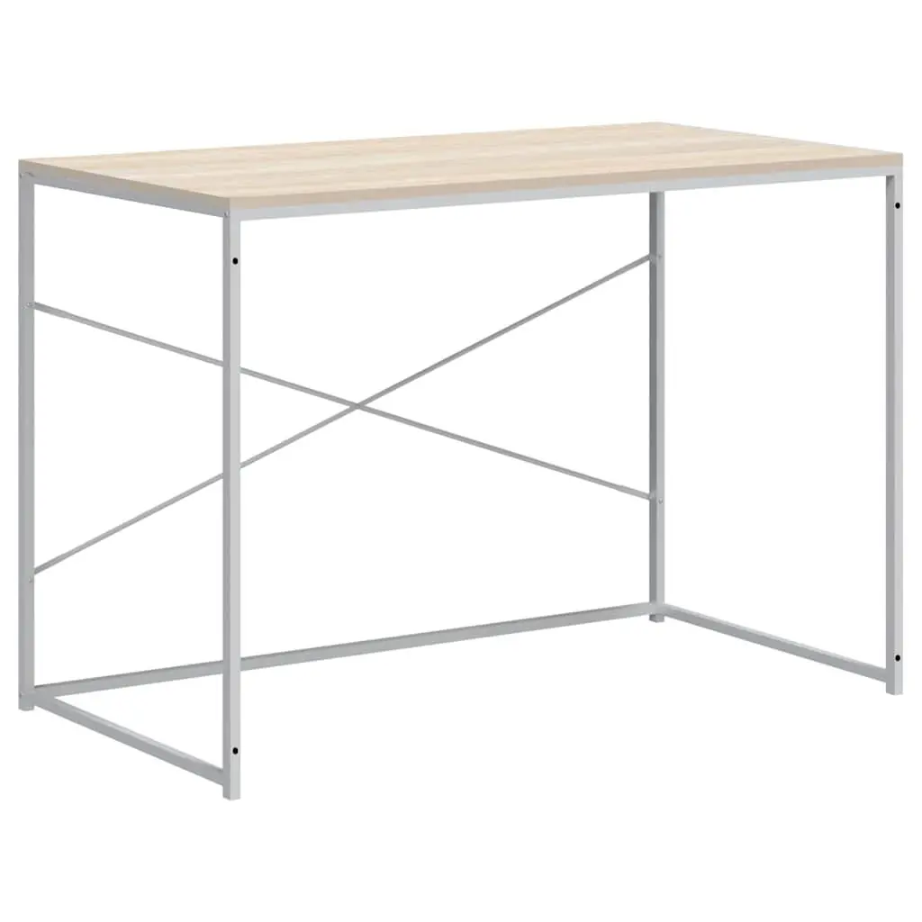Engineered Wood Metal Frame Computer Desk for Home & Office