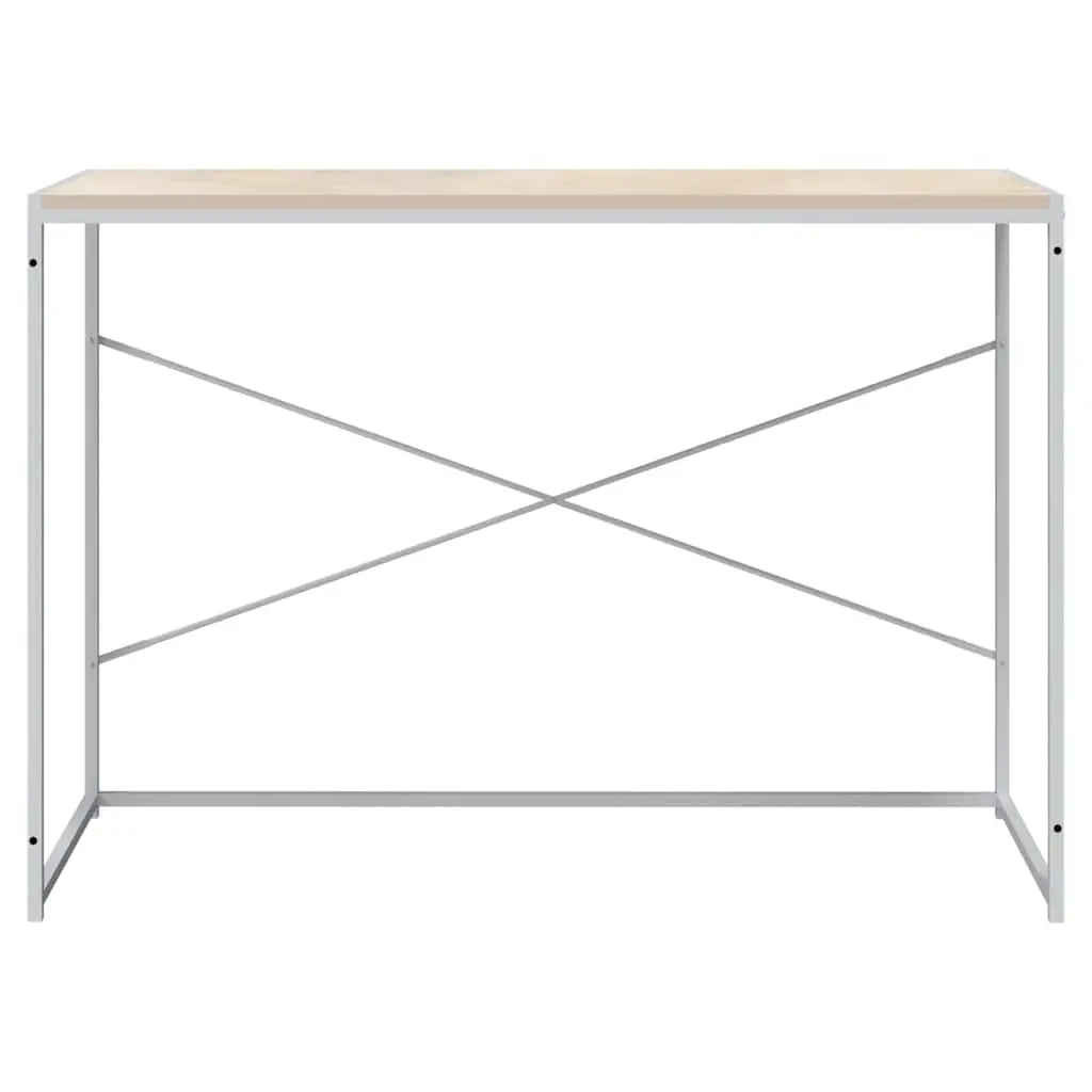 Engineered Wood Metal Frame Computer Desk for Home & Office
