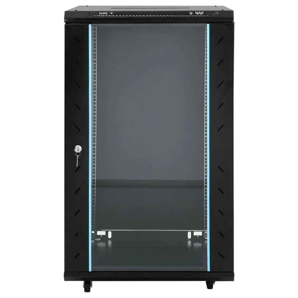 Network Cabinet Cold-Rolled Steel 18U 19 Inch Black