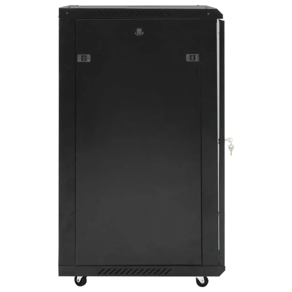 Network Cabinet Cold-Rolled Steel 18U 19 Inch Black