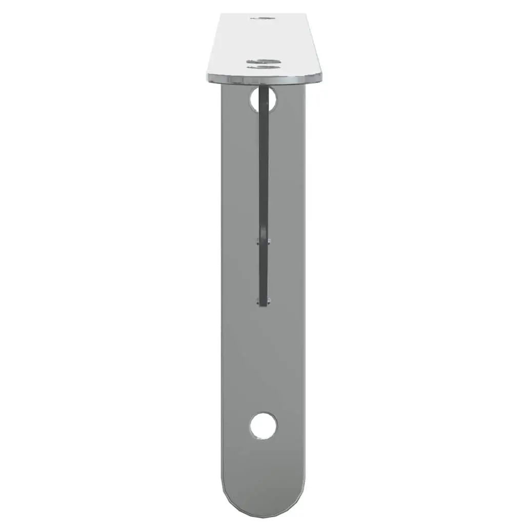 Shelf Brackets 4 Pieces Wall Mount Stainless Steel Shelving Support Hardware