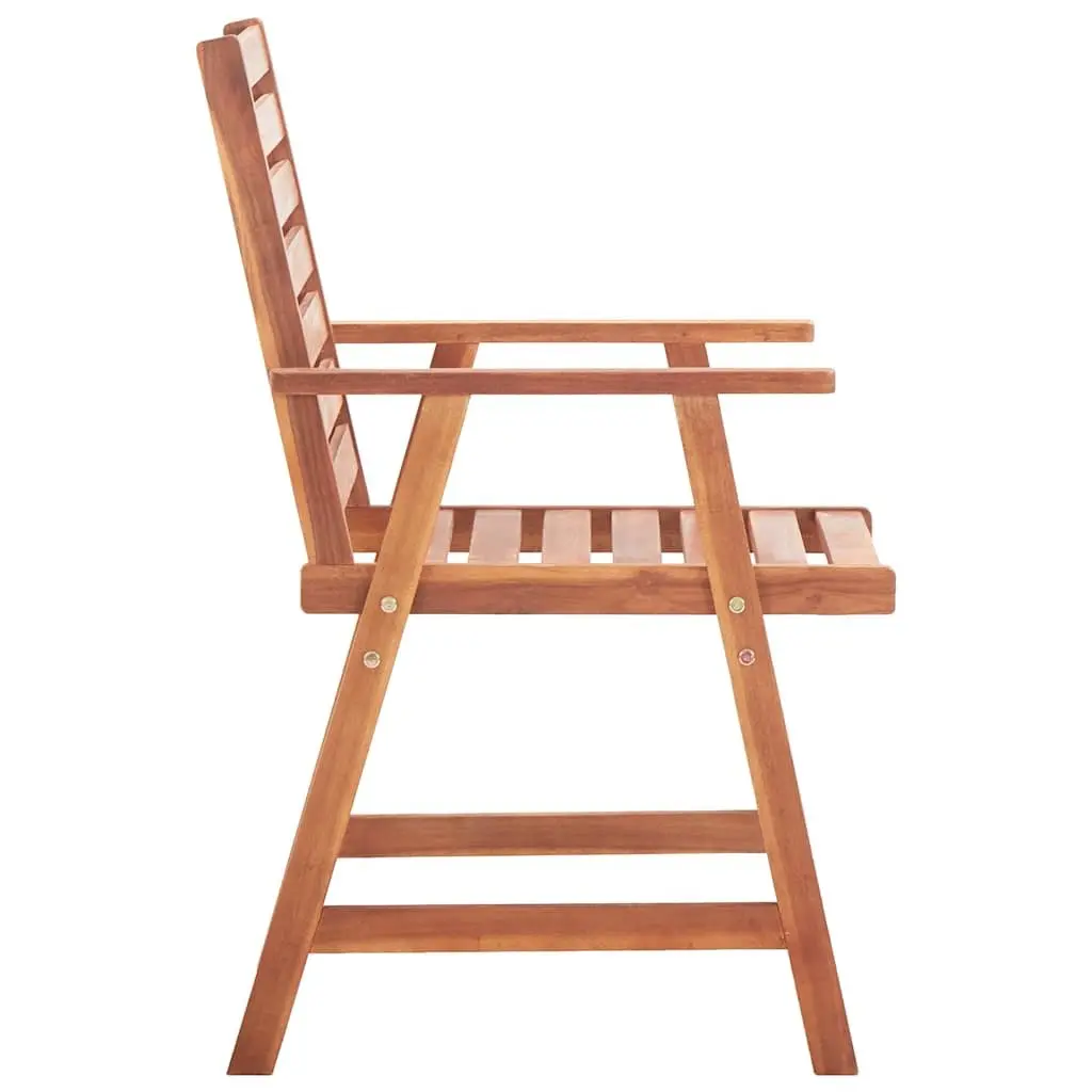 Outdoor Dining Chairs 4 Piece Set Garden Patio Seating Solid Wood Furniture