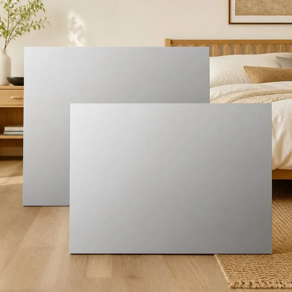 Rectangular Wall Mirror 60x40 cm Silver