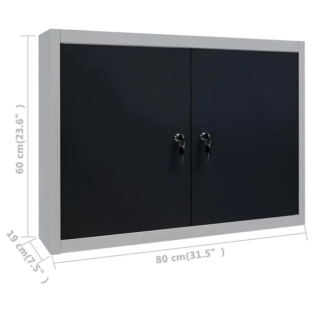 Work Bench Tool Storage 500kg Workstation 6 Drawers Wall Panels Cabinets Black