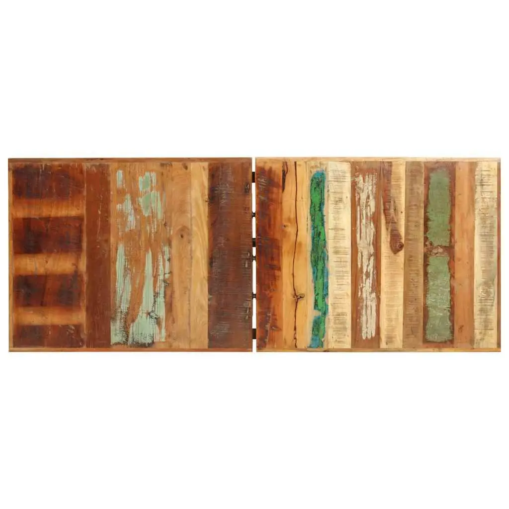 Solid Wood 9-Piece Bar Set with Industrial Style