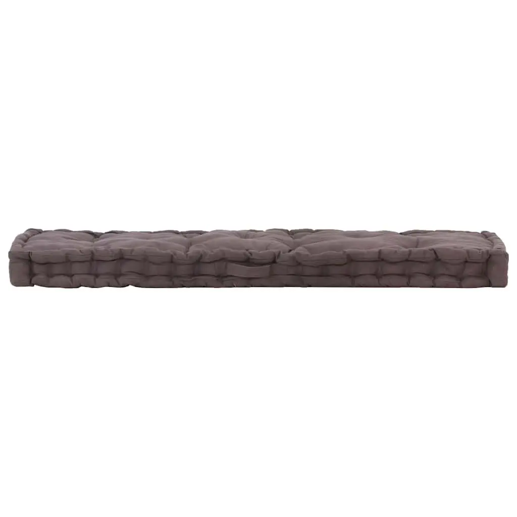Anthracite Cotton Cushions for Pallet Seating