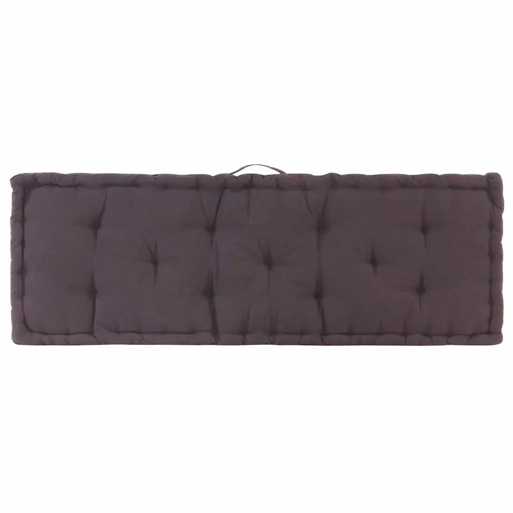 Anthracite Cotton Cushions for Pallet Seating