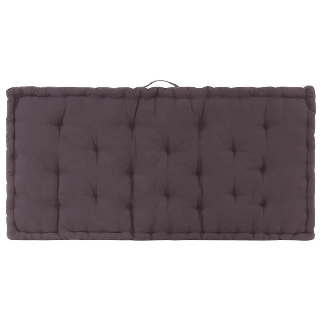 Anthracite Cotton Cushions for Pallet Seating