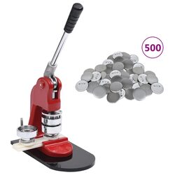 High-Quality 44mm Button Maker Machine with 500 Parts