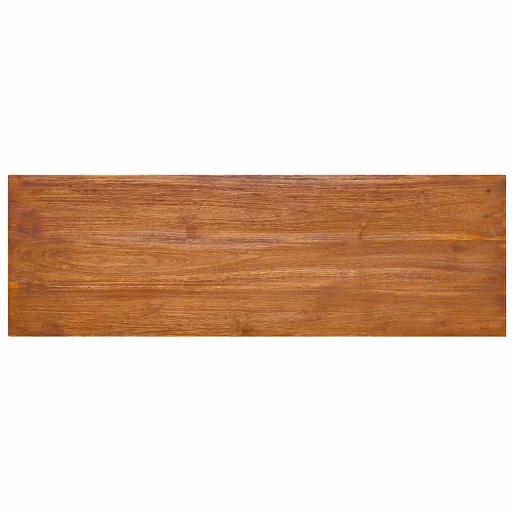 Solid Teak Wood Wall-Mounted TV Cabinet 180cm
