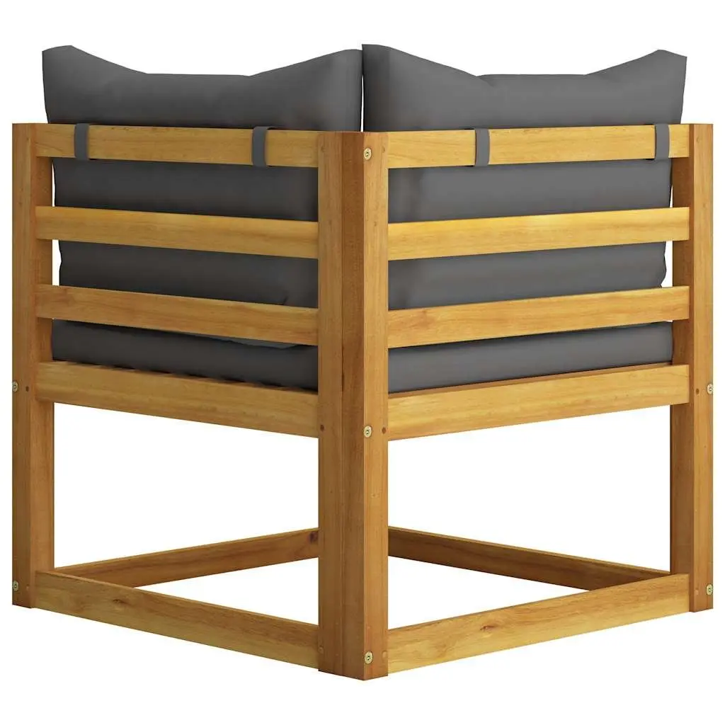 4-Piece Garden Lounge Set with Cushions and Coffee Table