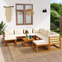 Stylish 11-Piece Outdoor Garden Lounge Furniture Set