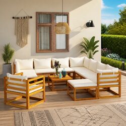 High-Quality 12 Piece Garden Lounge Set for Outdoor Use