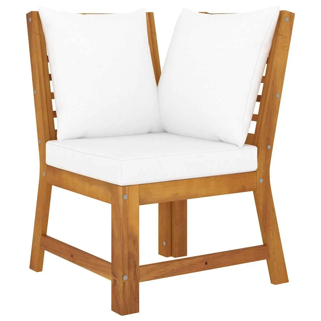 4 Piece Outdoor Sofa Set with Slatted Coffee Table
