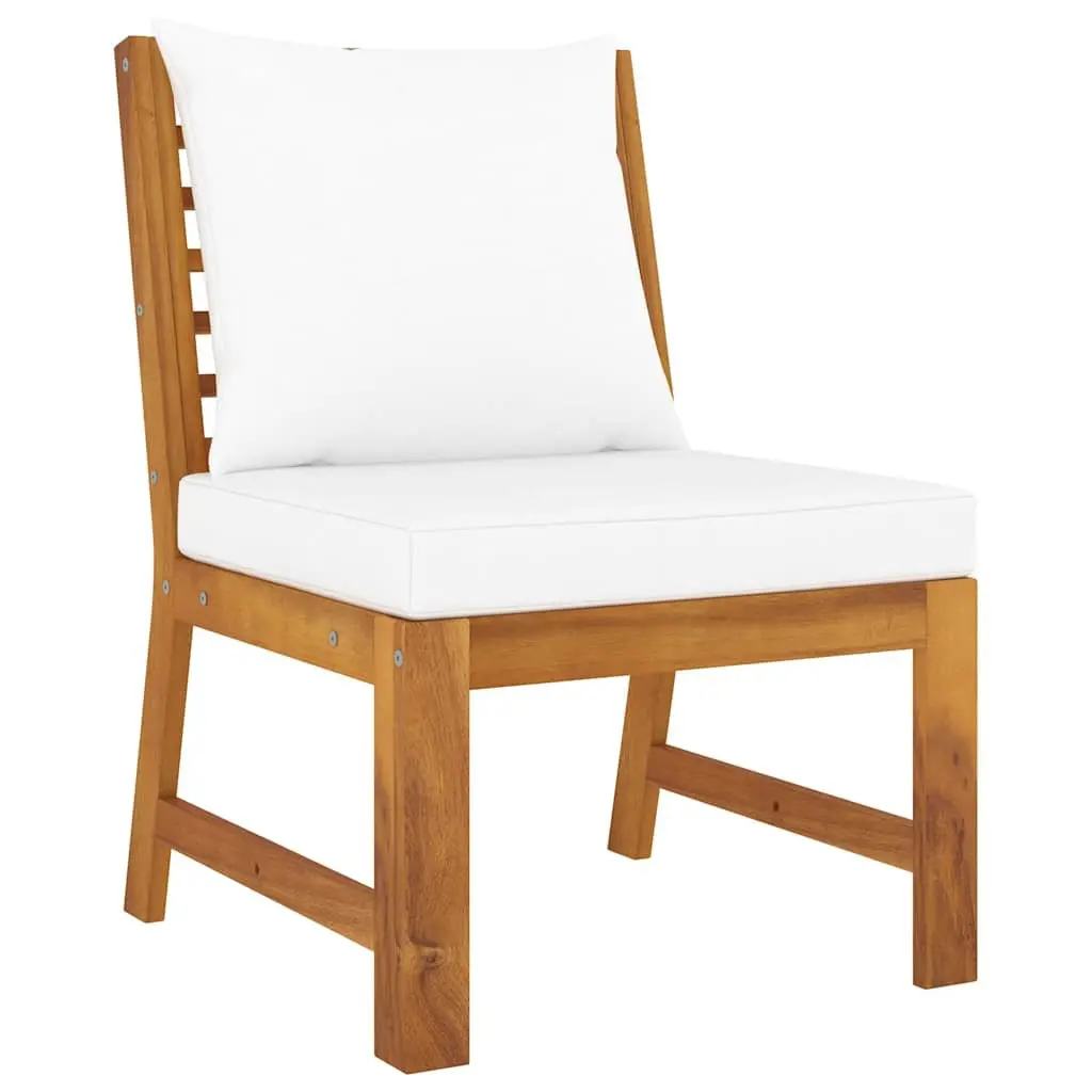9 Piece Cream Outdoor Lounge Set with Coffee Table