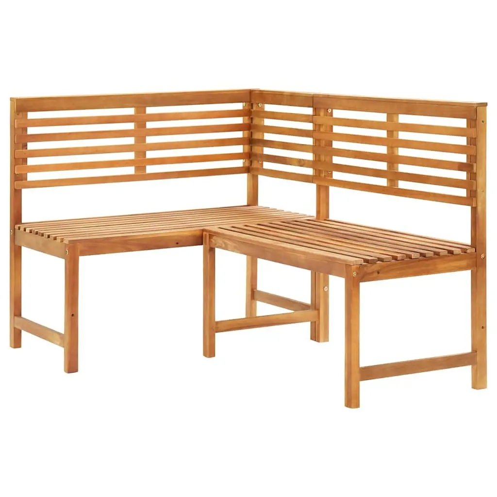 4 Piece Wooden Bistro Set for Outdoor Use