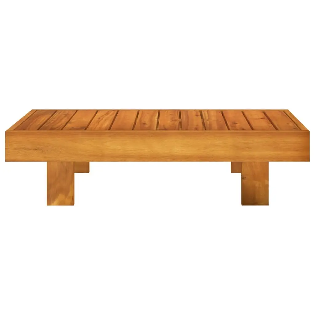7-Piece Acacia Wood Garden Lounge Set for Outdoor Relaxation